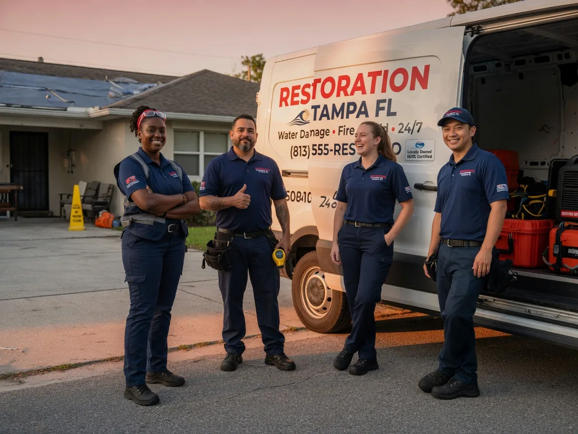 Water Damage Restoration company in Utopia, TX